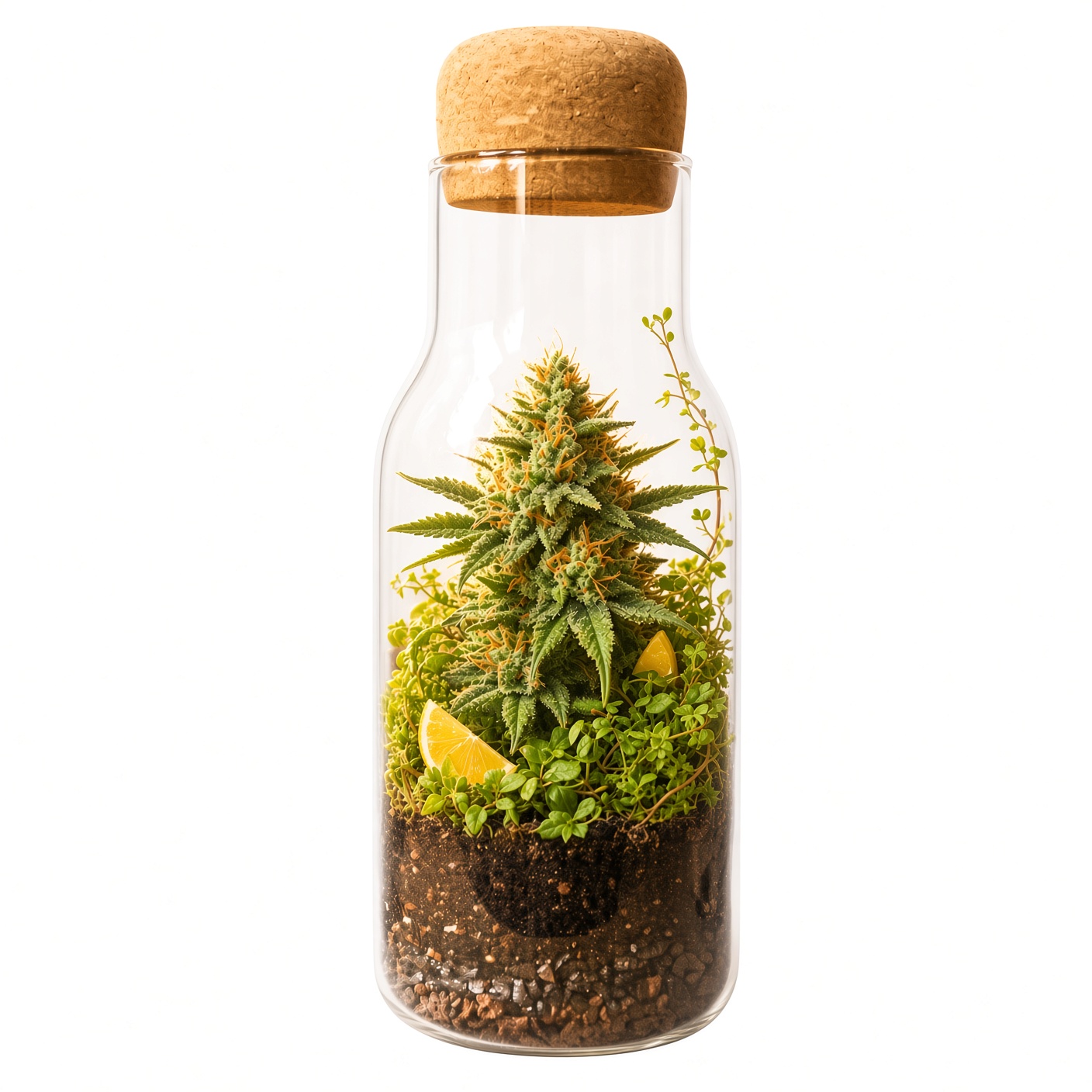 Super Lemon Haze — citrus terrarium